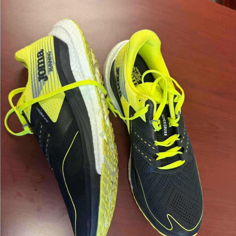 Joma Men’s Athletic Shoes - Black & Neon Yellow